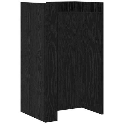 Sideboard Svart Ek 45 x 35 x 75 cm