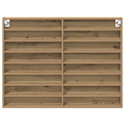 Visningsskåp Artisan Ek 100 x 8,5 x 75 cm Konstruerat trä