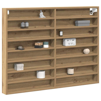 Visningsskåp Artisan Ek 100 x 8,5 x 75 cm Konstruerat trä