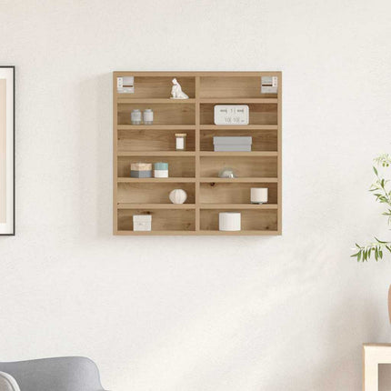 Visningsskåp Artisan Ek 60 x 8,5 x 58 cm Konstruerat trä