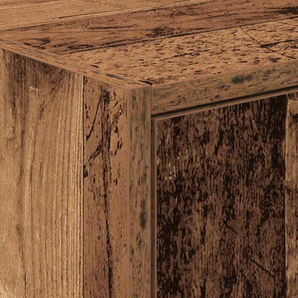 Badrumsskåp Gammalt trä 63 x 29 x 55 cm Konstruerat trä