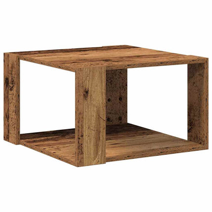 Kaffeebord Gammalt trä 51,5 x 51,5 x 30 cm Konstruerat trä