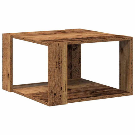 Kaffeebord Gammalt trä 51,5 x 51,5 x 30 cm Konstruerat trä
