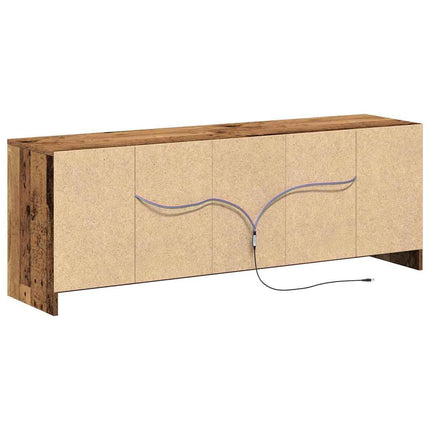 TV Enheter Brun 139,5 x 34 x 50 cm Konstruerat trä