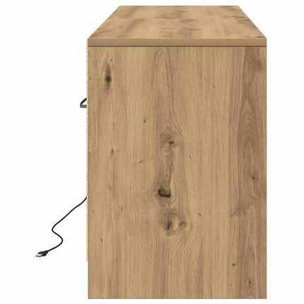 TV Enheter 139,5 x 34 x 50 cm Brun Konstruerat trä