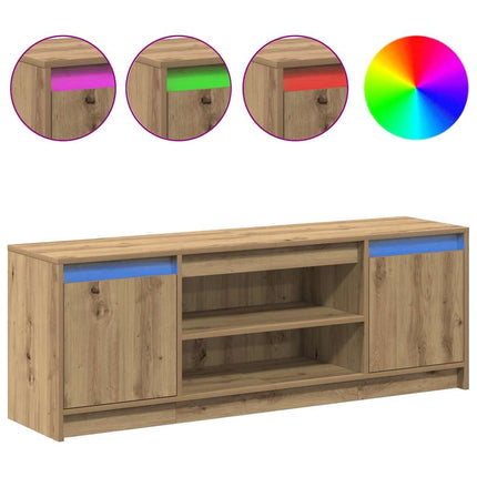 TV Enheter Brun 139,5 x 34 x 50 cm Konstruerat trä