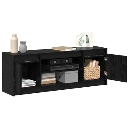 TV Enheter 139,5 x 34 x 50 cm Svart Konstruerat trä