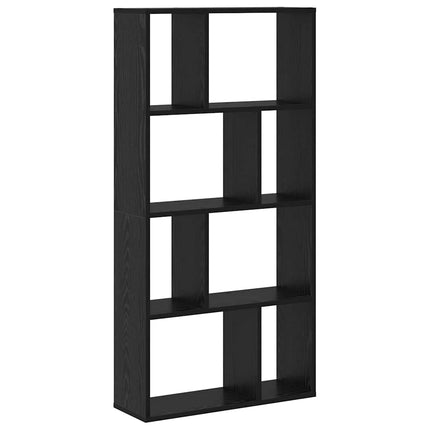 Bokskåp Svart Ek 60 x 20 x 102,5 cm Konstruerat trä