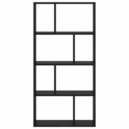 Bokskåp Svart Ek 60 x 20 x 102,5 cm Konstruerat trä