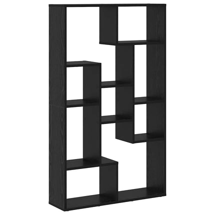 Bokskåp Svart Ek 72 x 20 x 102,5 cm Konstruerat trä