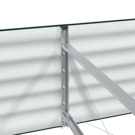 Höjd bädd Grön 320 x 80 x 44 cm Stål