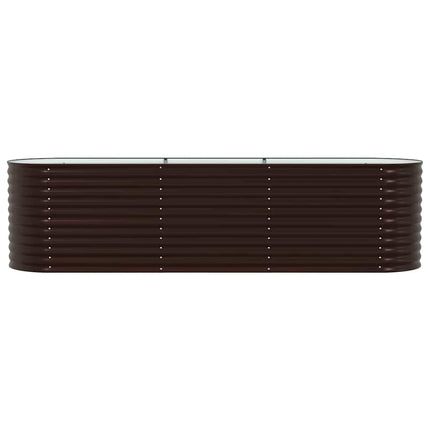 Höjd bädd Brun 320 x 80 x 81 cm Stål