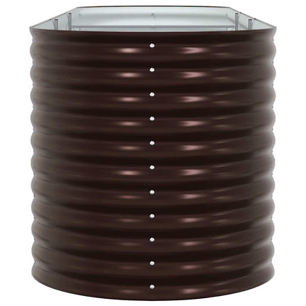 Höjd bädd Brun 320 x 80 x 81 cm Stål