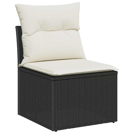 Trädgårdsoffset 9 st Svart konstrotting