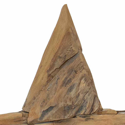 Julstjärna Brun 43,5 x 13,5 x 59 cm Massivt teakträ