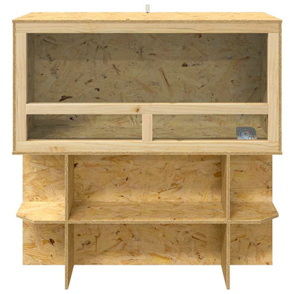 Terrarium Brun 100 x 50 x 100 cm OSB