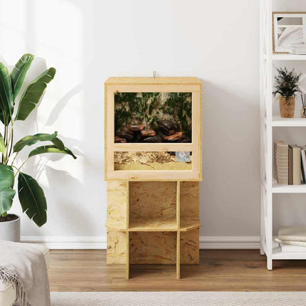 Terrarium Brun 50 x 50 x 100 cm OSB
