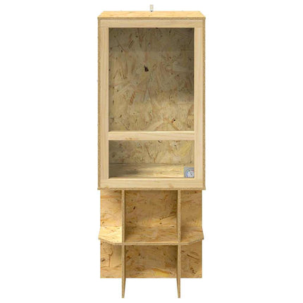 Terrarium Brun 50 x 50 x 130 cm OSB