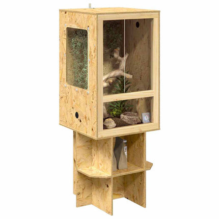 Terrarium Brun 50 x 50 x 130 cm OSB