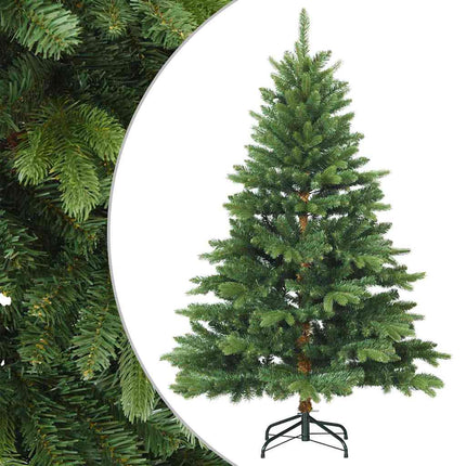 Plast Hingad Julgran med stativ Grön 150 cm PVC, PE och stål