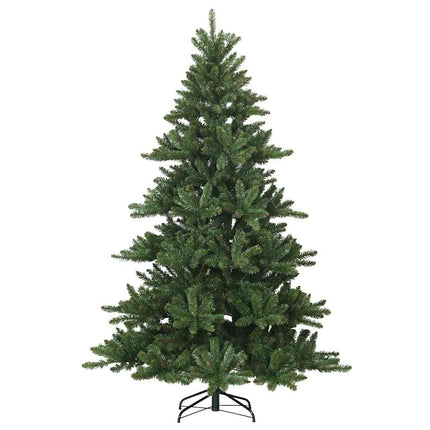 Plast Hingad Julgran med stativ Grön 210 cm PVC, stål