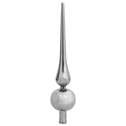 Konstgjord Förbelyst Julgran Silver 210 cm PET