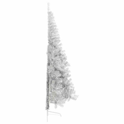 Konstgjord Förbelyst Julgran Silver 240 cm PET