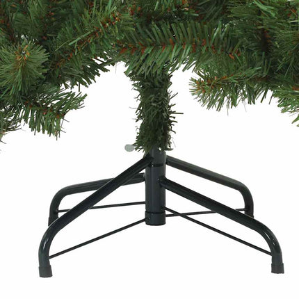 Plast Hingad Julgran med stativ Grön 150 cm PVC och stål
