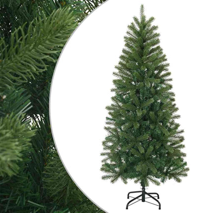 Konstgjord julgran med stativ Grön 150 cm PVC, PE och stål