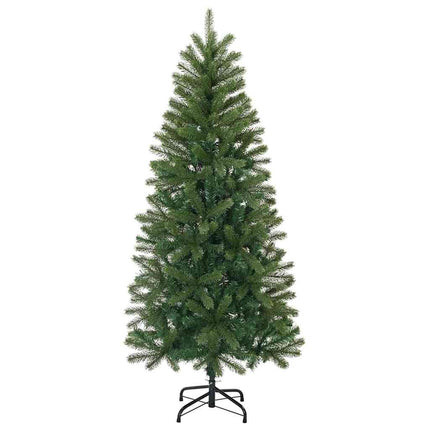 Konstgjord julgran med stativ Grön 150 cm PVC, PE och stål