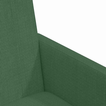 Matstolar med hjul 2 pcs Grågrön 57 x 66 x 94 cm Mockatyg