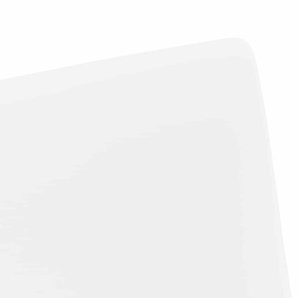Matstolar med hjul 2 pcs Vit 57 x 66 x 94 cm Konstläder