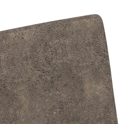 Matstolar med hjul 2 st Faux mockaläder Mörkgrå 57 x 66 x 94 cm