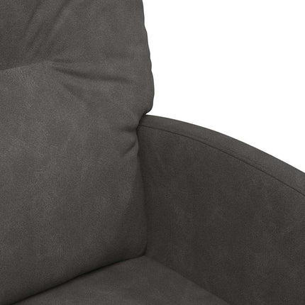 Matstolar med hjul 2 pcs Svart 57 x 67 x 95 cm Konstläder