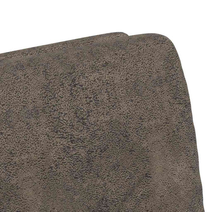 Matstolar med hjul med hjul 2 pcs Mörkgrå 57 x 67 x 95 cm