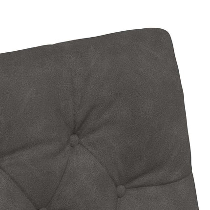 Matstolar med hjul 2 st Konstläder Svart 58 x 67 x 97 cm