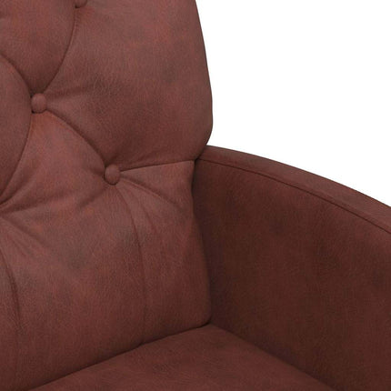 Matstolar med hjul med hjul 2 pcs Skinande brun 58 x 67 x 97 cm