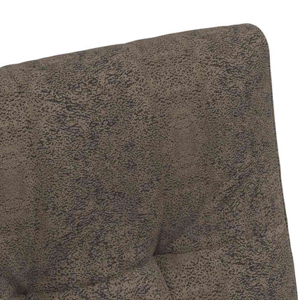 Matstolar med hjul med hjul 2 pcs Mörkgrå 58 x 67 x 97 cm