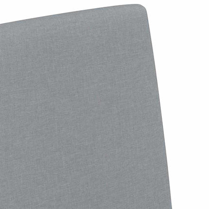 Matstolar 2 pcs Ljusgrå 57 x 67 x 95 cm tyg