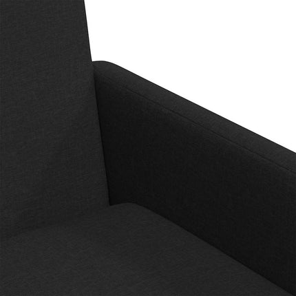 Matstolar 2 pcs Svart 57 x 67 x 95 cm tyg