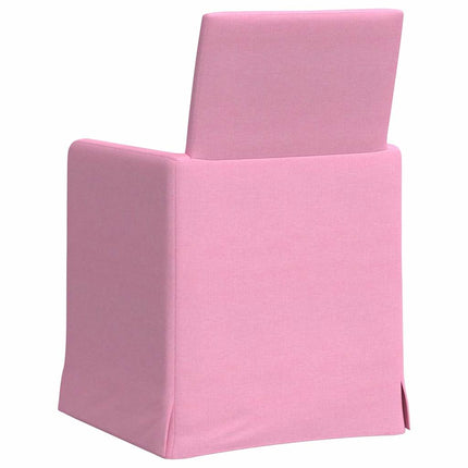 Matstolar 2 pcs Rosa 57 x 67 x 95 cm tyg