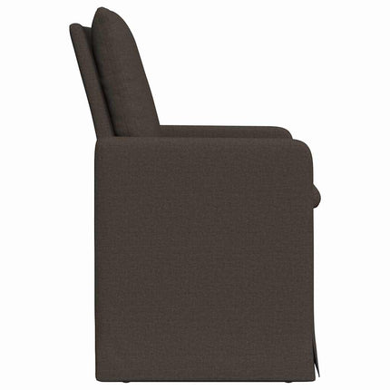 Matstolar 2 st Linne Mörkgrå 57 x 67 x 98 cm