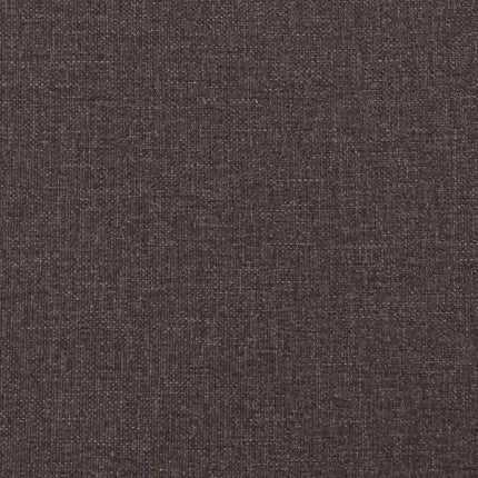 Matstolar 2 pcs Mörkbrun 57 x 67 x 98 cm tyg