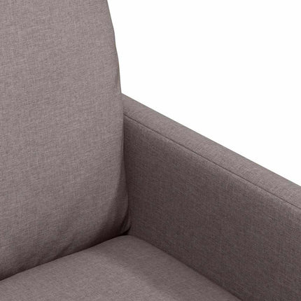 Matstolar 2 pcs Taupe 57 x 67 x 98 cm tyg