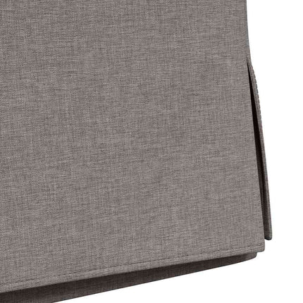 Matstolar 2 st tyg Taupe 57 x 67 x 98 cm