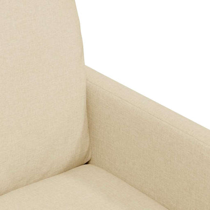 Matstolar 2 pcs Kräm 57 x 67 x 98 cm tyg