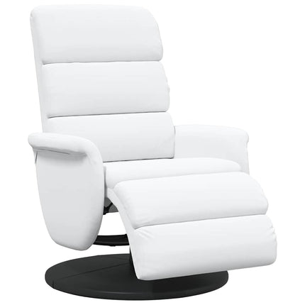Reclinerfåtölj Vit 98 x 71 x 106 cm PU