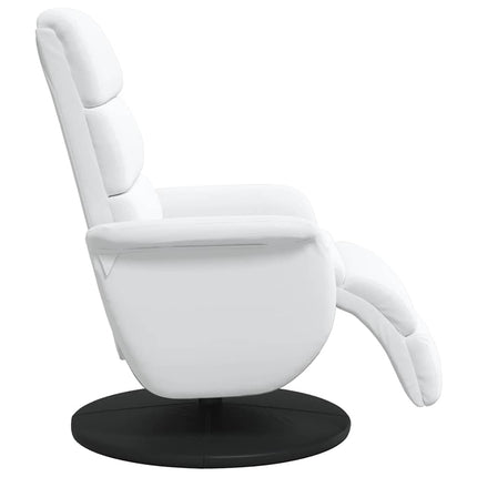 Reclinerfåtölj Vit 98 x 71 x 106 cm PU