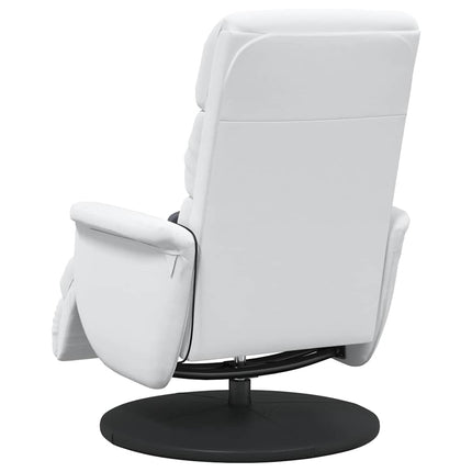 Reclinerfåtölj Vit PU
