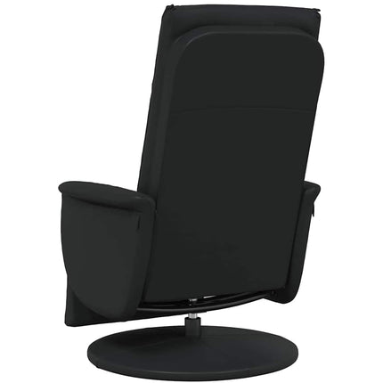 Svängbar massagefåtölj Svart 71 x 90 x 105 cm Konstläder